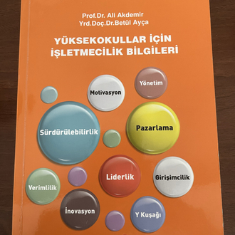 Yüksekokullar İçin İşletmecilik Bilgileri