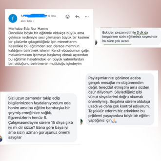 Erken Boşal-madan Uzun Sevişmelere