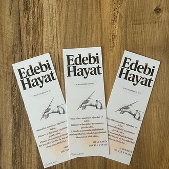 Kişiye özel tasarım kitap ayracı