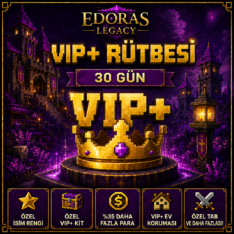 VIP +  Rütbesi – 30 Gün