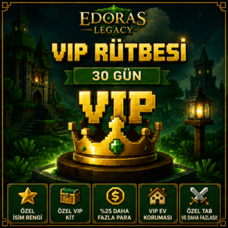 VIP Rütbesi – 30 Gün