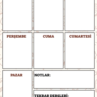 DİJİTAL TUS ÇİZELGESİ PLUS +