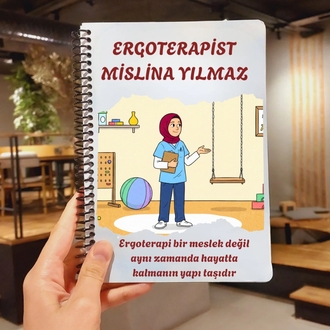 ERGOTERAPİST KİŞİYE ÖZEL NOT DEFTERİ 