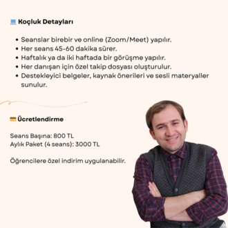 Fransızca Dil Koçluğu (Aylık)