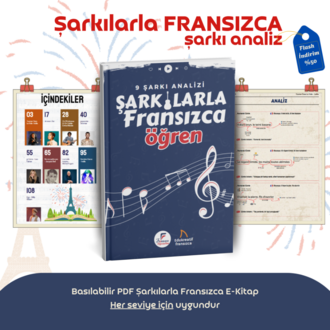 Şarkılarla Fransızca Öğren (Her seviye için uygun)