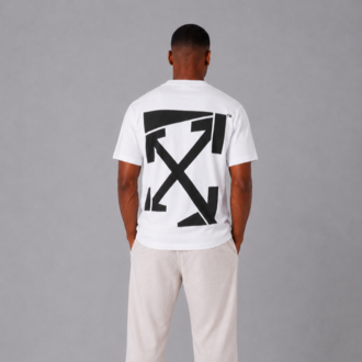 Off-White Baskılı Oversize T-Shirt