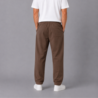 Kahve Relax Baggy Pantolon