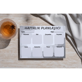 haftalık planlayıcı