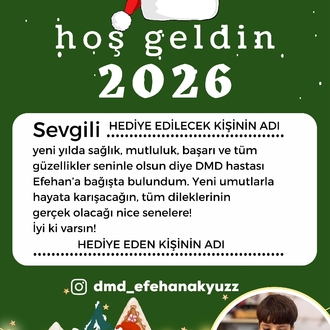 YILBAŞI TEBRİK KARTI