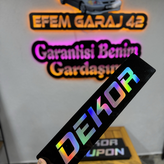 Dekor plaka