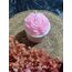 Pembe gül bubble mum