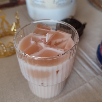 İce latte mum 