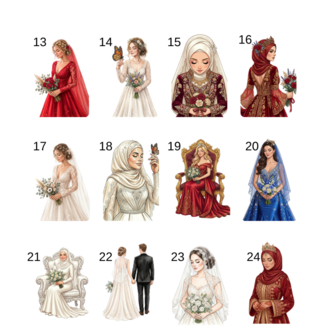 Özel kesim hediyelik kart (50 Adet)