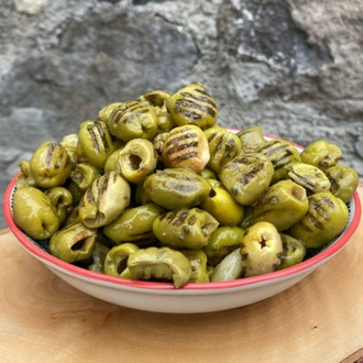 Yeşil Zeytin “Izgara Soslu Kazdağı Kekikli” (500 gr)