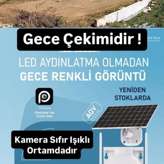 INOX-X12 4G AOV E-SiMLi SOLAR KAMERA 1.RESİM GECE 2.RESİM GÜNDÜZ GÖRÜNTÜLERİDİR.