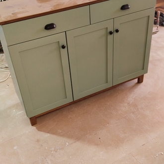 120x40x90 cm ahşap dolap