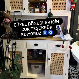kahve kosesi ahsap dolap