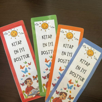 4’lü Kitap Ayracı Seti