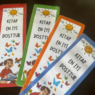 4’lü Kitap Ayracı Seti