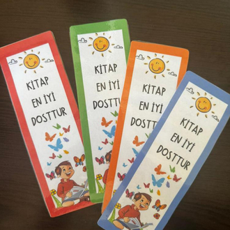 4’lü Kitap Ayracı Seti