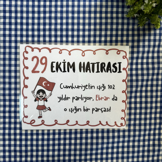 4’lü paket 29 Ekim Hatırası (büyük boy)