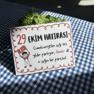 4’lü 29 Ekim Hatırası Hediyelik (Magnet boy)
