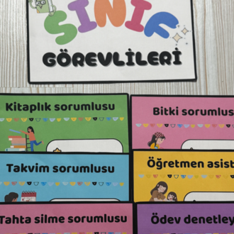 Sınıf Sorumluluk Panosu