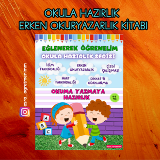 Okula Hazırlık Serisi - Okuma Yazmaya Hazırlık