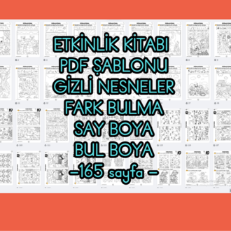 Serbest Etkinlik Kitapçığı-PDF Şablon