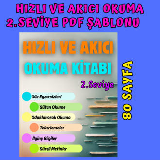HIZLI VE AKICI OKUYORUM 2. SEVİYE