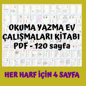 OKUMA YAZMA EV ÇALIŞMALARI PDF