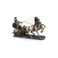 Veronese Mitolojik Atlı Araba Roma Savaşçı Figürü 28cm
