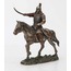 Veronese At Üzerinde Kılıçlı Cengiz Han Figürü 25cm