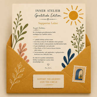 INNER ATELIER — Gratitude Edition Supporter Letter
