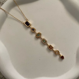 Elegant Y Kolye Gold