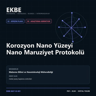 Korozyon Nano Yüzeyi Nano Maruziyet Protokolü