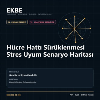Hücre Hattı Sürüklenmesi Stres Uyum Senaryo Haritası