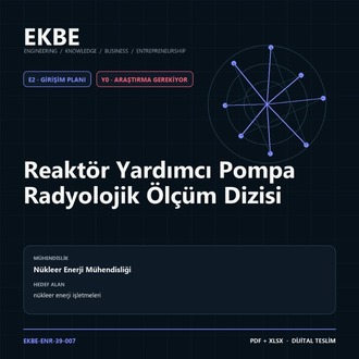 Reaktör Yardımcı Pompa Radyolojik Ölçüm Dizisi