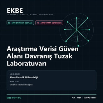 Araştırma Verisi Güven Alanı Davranış Tuzak Laboratuvarı