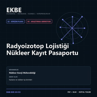 Radyoizotop Lojistiği Nükleer Kayıt Pasaportu