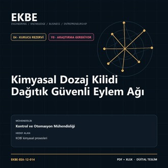 Kimyasal Dozaj Kilidi Dağıtık Güvenli Eylem Ağı