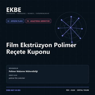 Film Ekstrüzyon Polimer Reçete Kuponu