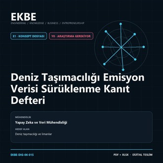 Deniz Taşımacılığı Emisyon Verisi Sürüklenme Kanıt Defteri