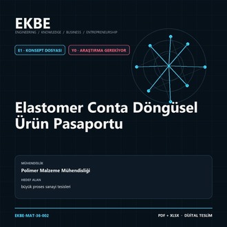 Elastomer Conta Döngüsel Ürün Pasaportu