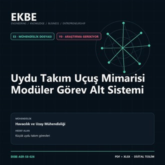 Uydu Takım Uçuş Mimarisi Modüler Görev Alt Sistemi