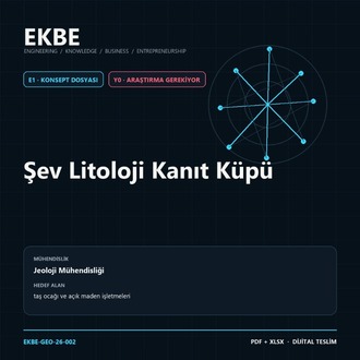 Şev Litoloji Kanıt Küpü