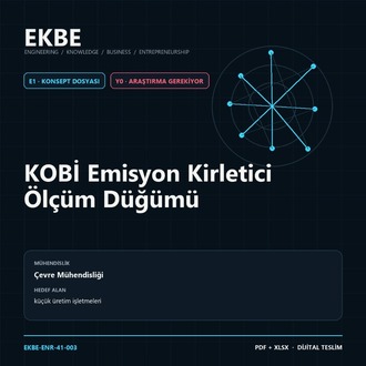 KOBİ Emisyon Kirletici Ölçüm Düğümü