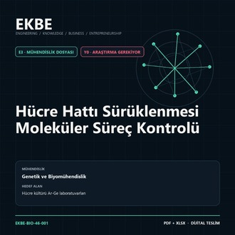 Hücre Hattı Sürüklenmesi Moleküler Süreç Kontrolü