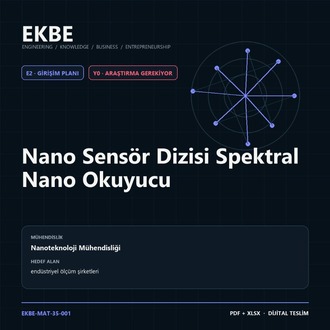 Nano Sensör Dizisi Spektral Nano Okuyucu
