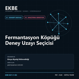 Fermantasyon Köpüğü Deney Uzayı Seçicisi